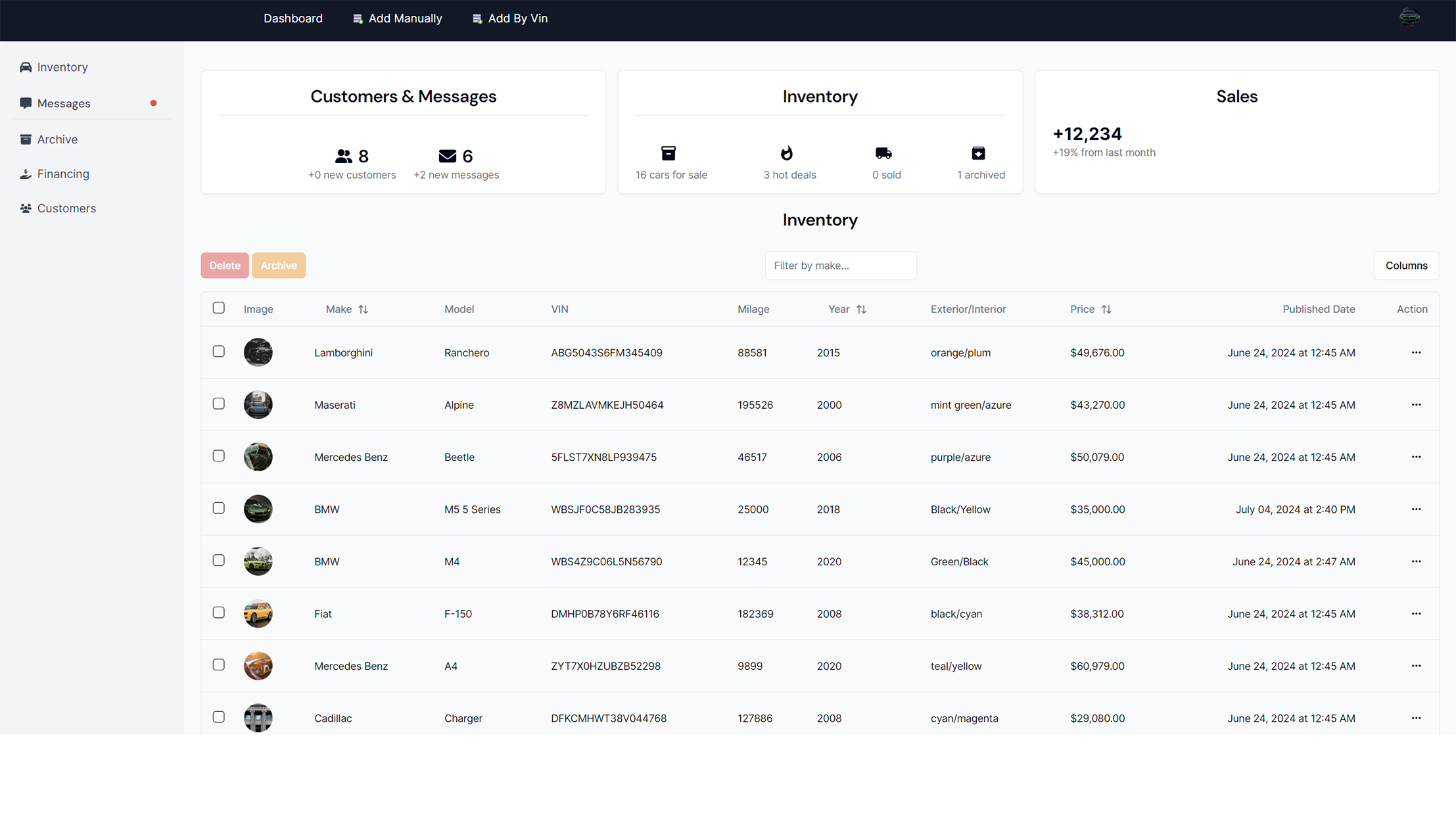 M-Fest Dashboard